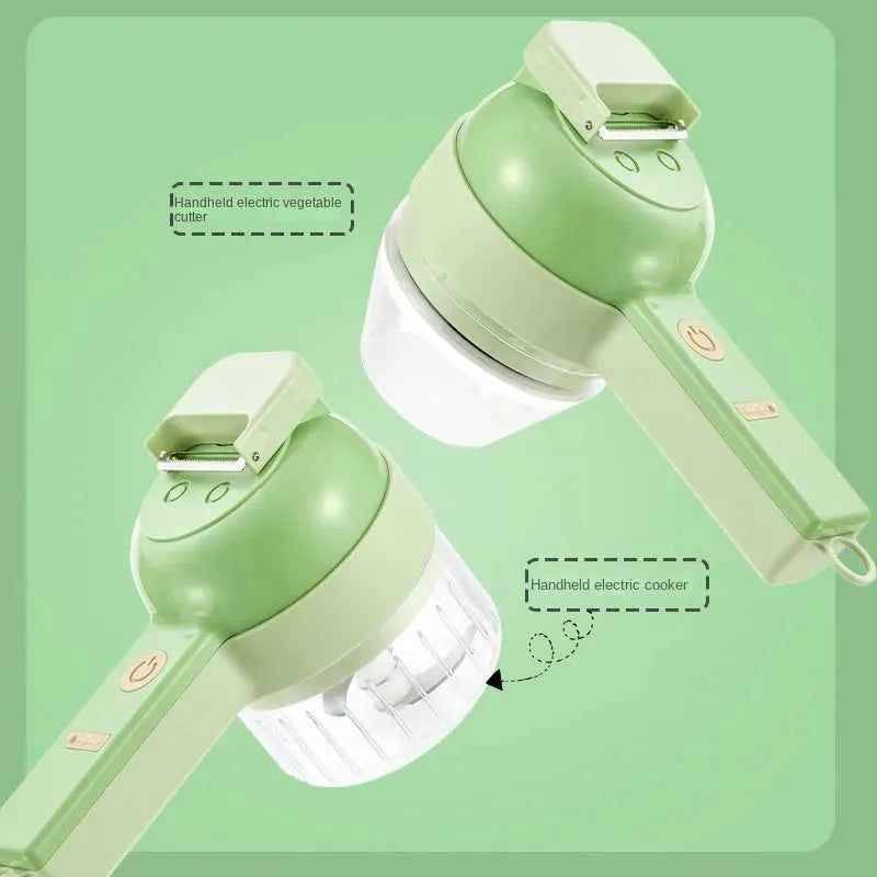 Multifunctional Electric Vegetable Slicer Kitchen Fruit Salad Cutter Carrot Potato Chopper Cutting Machine Stainless Steel Blade - Bellarte Enchanté Multifunctional Electric Vegetable Slicer Kitchen Fruit Salad Cutter Carrot Potato Chopper Cutting Machine Stainless Steel Blade