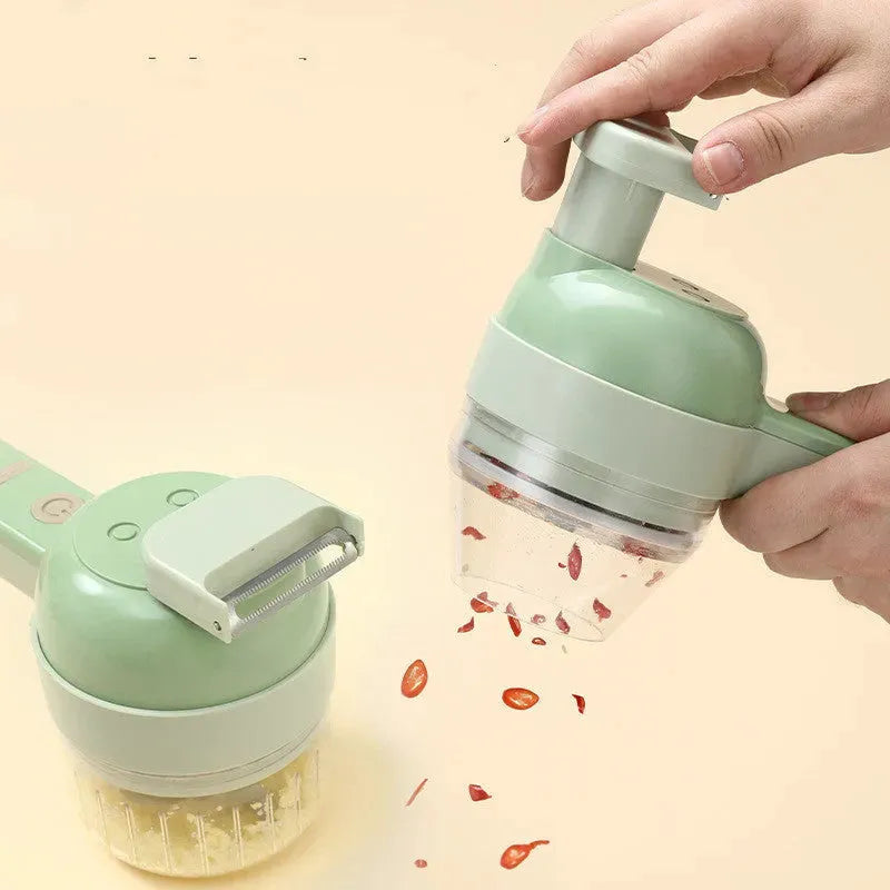 Multifunctional Electric Vegetable Slicer Kitchen Fruit Salad Cutter Carrot Potato Chopper Cutting Machine Stainless Steel Blade - Bellarte Enchanté Multifunctional Electric Vegetable Slicer Kitchen Fruit Salad Cutter Carrot Potato Chopper Cutting Machine Stainless Steel Blade