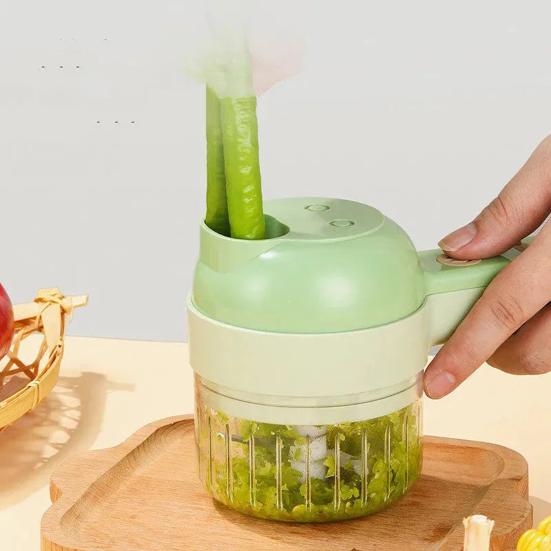 Multifunctional Electric Vegetable Slicer Kitchen Fruit Salad Cutter Carrot Potato Chopper Cutting Machine Stainless Steel Blade - Bellarte Enchanté Multifunctional Electric Vegetable Slicer Kitchen Fruit Salad Cutter Carrot Potato Chopper Cutting Machine Stainless Steel Blade