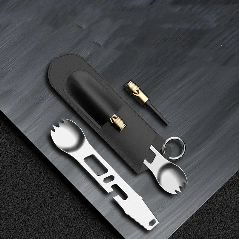 Multifunctional Knife Fork Spoon Outdoor Tableware - Bellarte Enchanté Multifunctional Knife Fork Spoon Outdoor Tableware