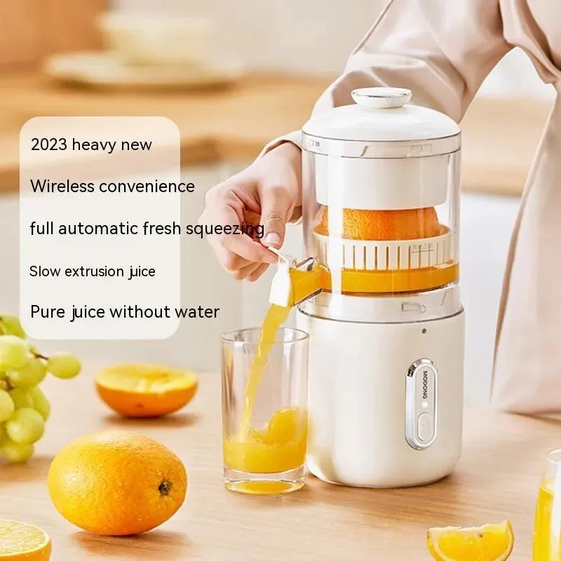 Multifunctional Wireless Electric Juicer Steel Orange Lemon Blender USB Portable Mini Fruit Squeezer Pressure Juicer Kitchen - Bellarte Enchanté Multifunctional Wireless Electric Juicer Steel Orange Lemon Blender USB Portable Mini Fruit Squeezer Pressure Juicer Kitchen