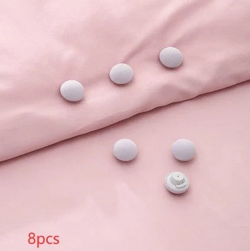 Mushroom Quilt Holder Macaron Non-Slip BedSheet Clips Quilt Clip One-Click To Unlock Sheets Non-Slip Fixing Clip Shelf Plate - Bellarte Enchanté Mushroom Quilt Holder Macaron Non-Slip BedSheet Clips Quilt Clip One-Click To Unlock Sheets Non-Slip Fixing Clip Shelf Plate