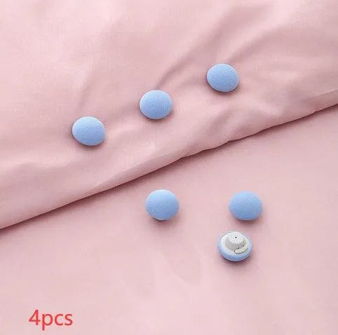 Mushroom Quilt Holder Macaron Non-Slip BedSheet Clips Quilt Clip One-Click To Unlock Sheets Non-Slip Fixing Clip Shelf Plate - Bellarte Enchanté Mushroom Quilt Holder Macaron Non-Slip BedSheet Clips Quilt Clip One-Click To Unlock Sheets Non-Slip Fixing Clip Shelf Plate