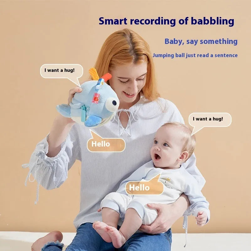 Music Jumping Ball USB Charging Recording Singing Early Education Toys For Babies - Bellarte Enchanté Music Jumping Ball USB Charging Recording Singing Early Education Toys For Babies