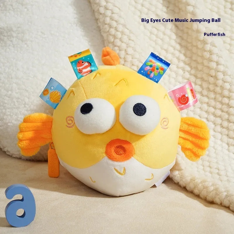 Music Jumping Ball USB Charging Recording Singing Early Education Toys For Babies - Bellarte Enchanté Music Jumping Ball USB Charging Recording Singing Early Education Toys For Babies