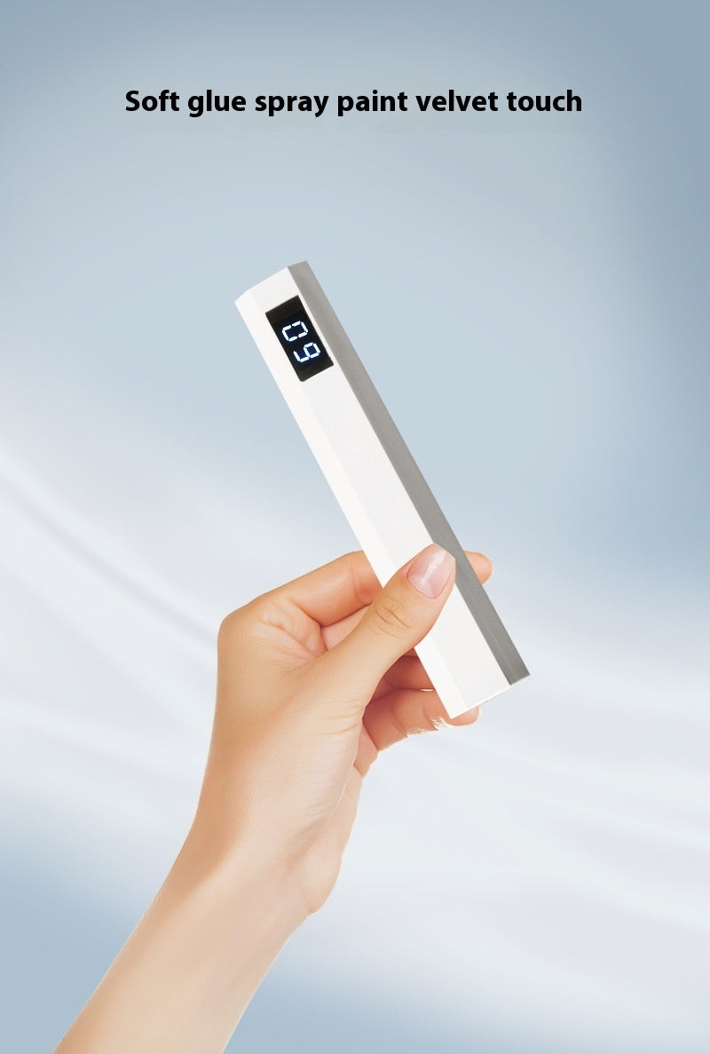 Nail Belt Display Screen Portable Home Power Storage Design Handheld Lamp Nail Tip Phototherapy Not Black Hand - Bellarte Enchanté Nail Belt Display Screen Portable Home Power Storage Design Handheld Lamp Nail Tip Phototherapy Not Black Hand