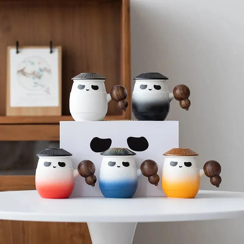 National Panda Ceramic Office Cup - Bellarte Enchanté National Panda Ceramic Office Cup