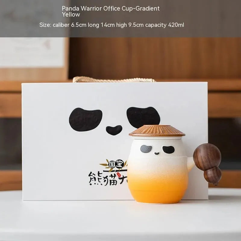 National Panda Ceramic Office Cup - Bellarte Enchanté National Panda Ceramic Office Cup