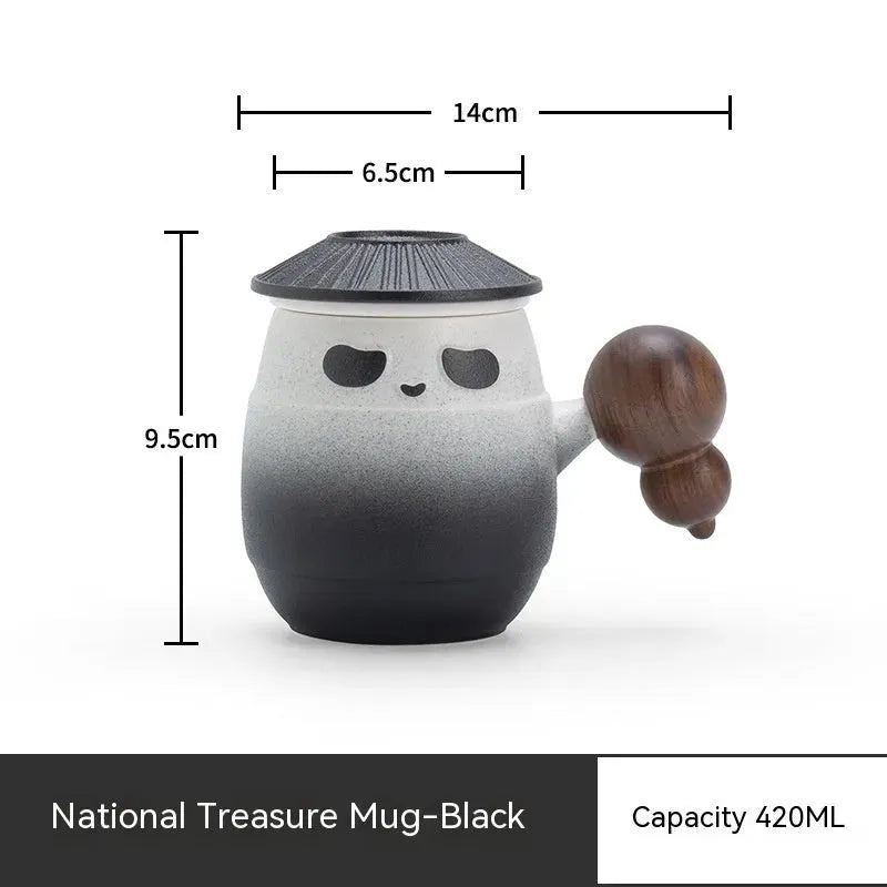National Panda Ceramic Office Cup - Bellarte Enchanté National Panda Ceramic Office Cup