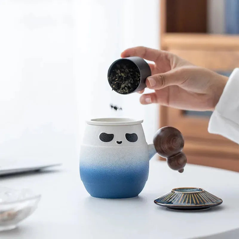 National Panda Ceramic Office Cup - Bellarte Enchanté National Panda Ceramic Office Cup
