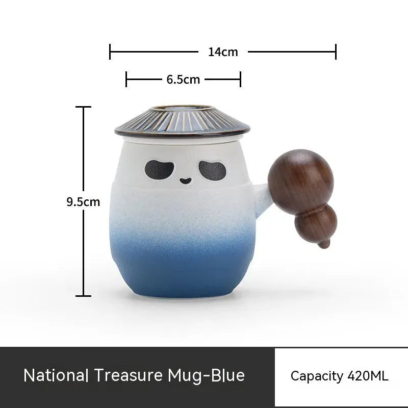 National Panda Ceramic Office Cup - Bellarte Enchanté National Panda Ceramic Office Cup