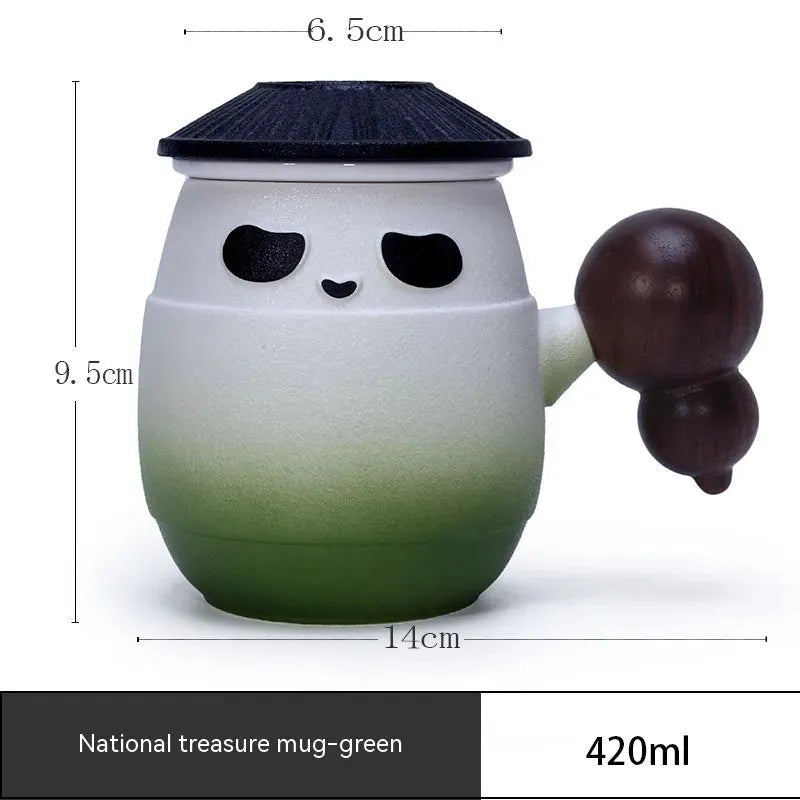 National Panda Ceramic Office Cup - Bellarte Enchanté National Panda Ceramic Office Cup