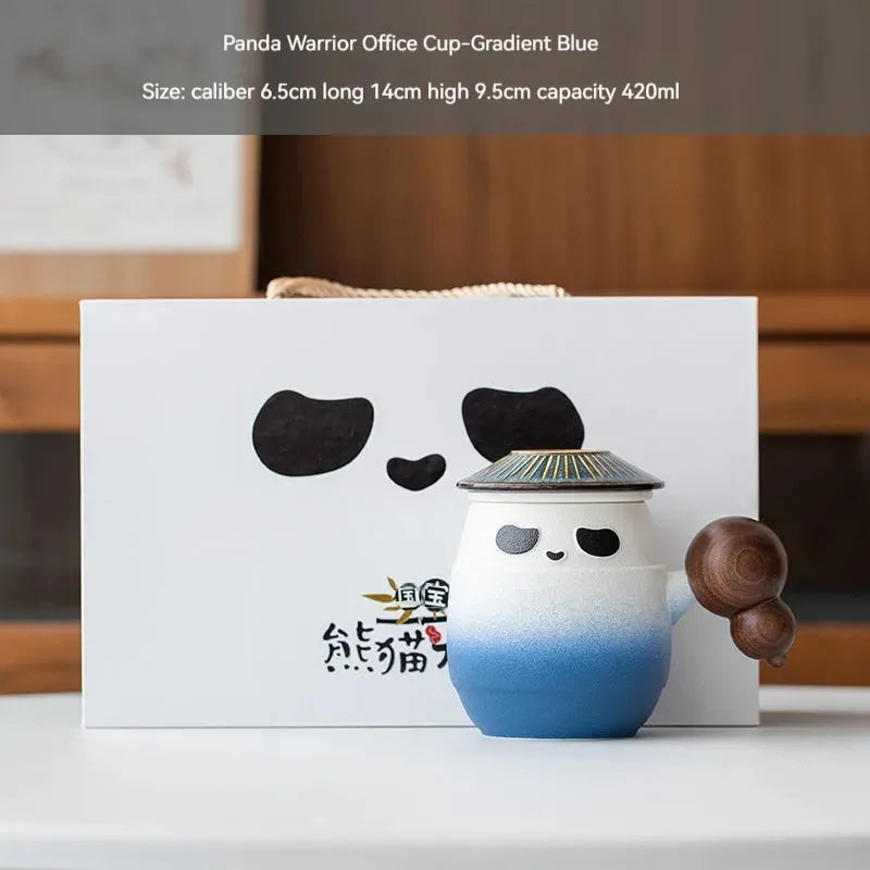 National Panda Ceramic Office Cup - Bellarte Enchanté National Panda Ceramic Office Cup