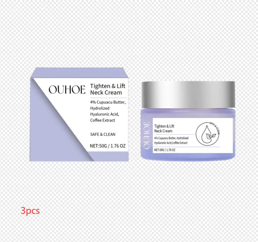 Neck Lines Protein Cream Eliminate Double Chin Moisturizing Reducing Fine Lines Lifting Brightening Rejuvenation Face Skin Care - Bellarte Enchanté Neck Lines Protein Cream Eliminate Double Chin Moisturizing Reducing Fine Lines Lifting Brightening Rejuvenation Face Skin Care
