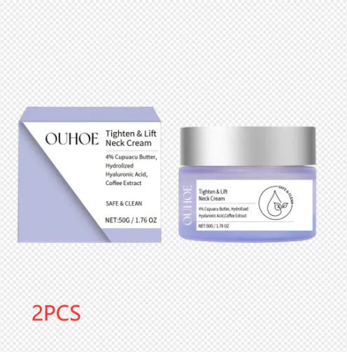 Neck Lines Protein Cream Eliminate Double Chin Moisturizing Reducing Fine Lines Lifting Brightening Rejuvenation Face Skin Care - Bellarte Enchanté Neck Lines Protein Cream Eliminate Double Chin Moisturizing Reducing Fine Lines Lifting Brightening Rejuvenation Face Skin Care