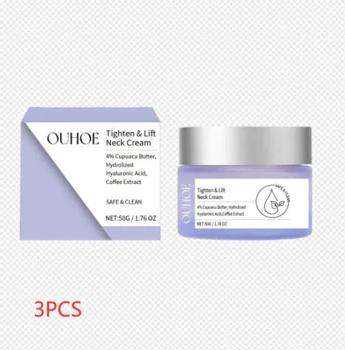 Neck Lines Protein Cream Eliminate Double Chin Moisturizing Reducing Fine Lines Lifting Brightening Rejuvenation Face Skin Care - Bellarte Enchanté Neck Lines Protein Cream Eliminate Double Chin Moisturizing Reducing Fine Lines Lifting Brightening Rejuvenation Face Skin Care