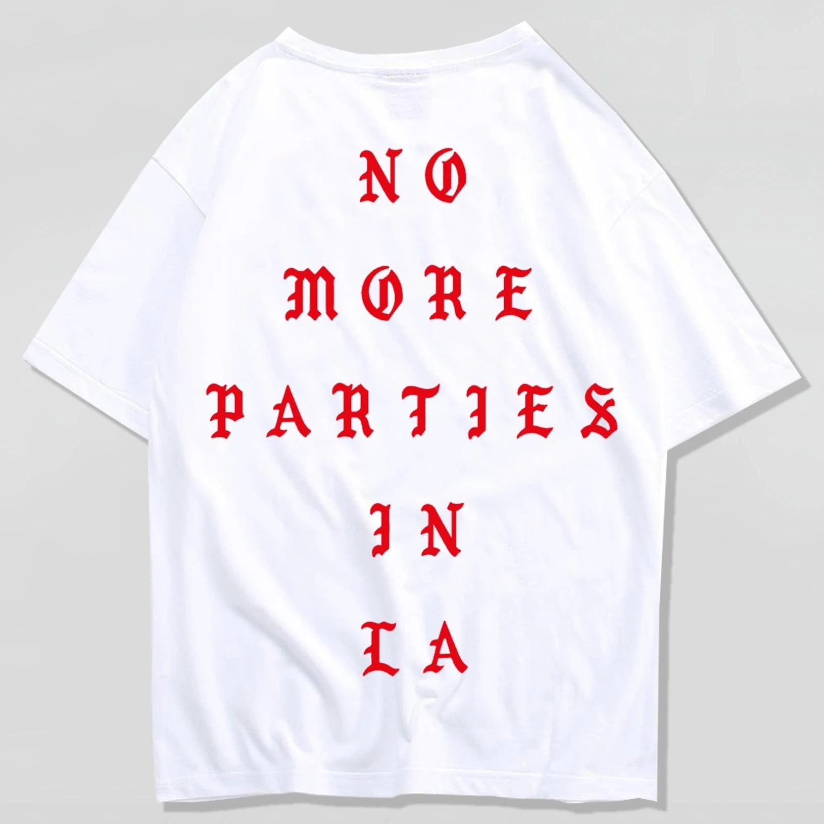 Net red white short-sleeved T-shirt men and women - Bellarte Enchanté Net red white short-sleeved T-shirt men and women