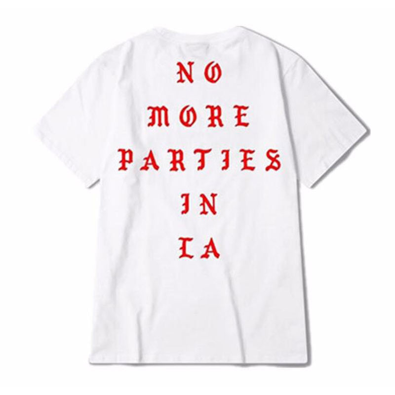 Net red white short-sleeved T-shirt men and women - Bellarte Enchanté Net red white short-sleeved T-shirt men and women