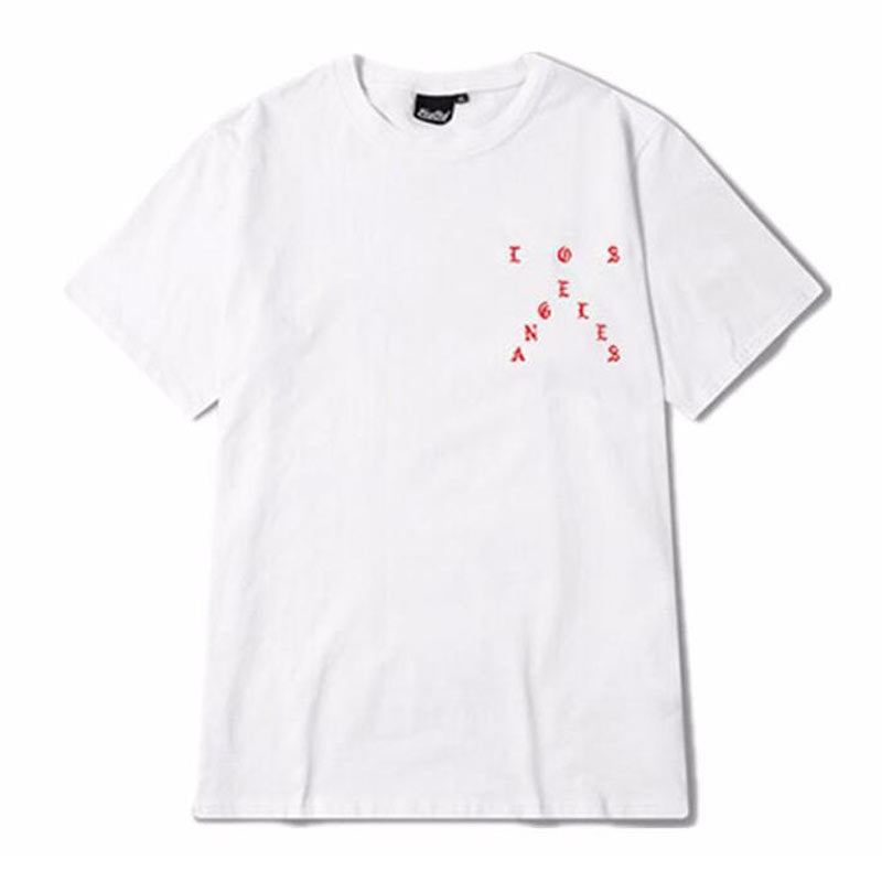 Net red white short-sleeved T-shirt men and women - Bellarte Enchanté Net red white short-sleeved T-shirt men and women