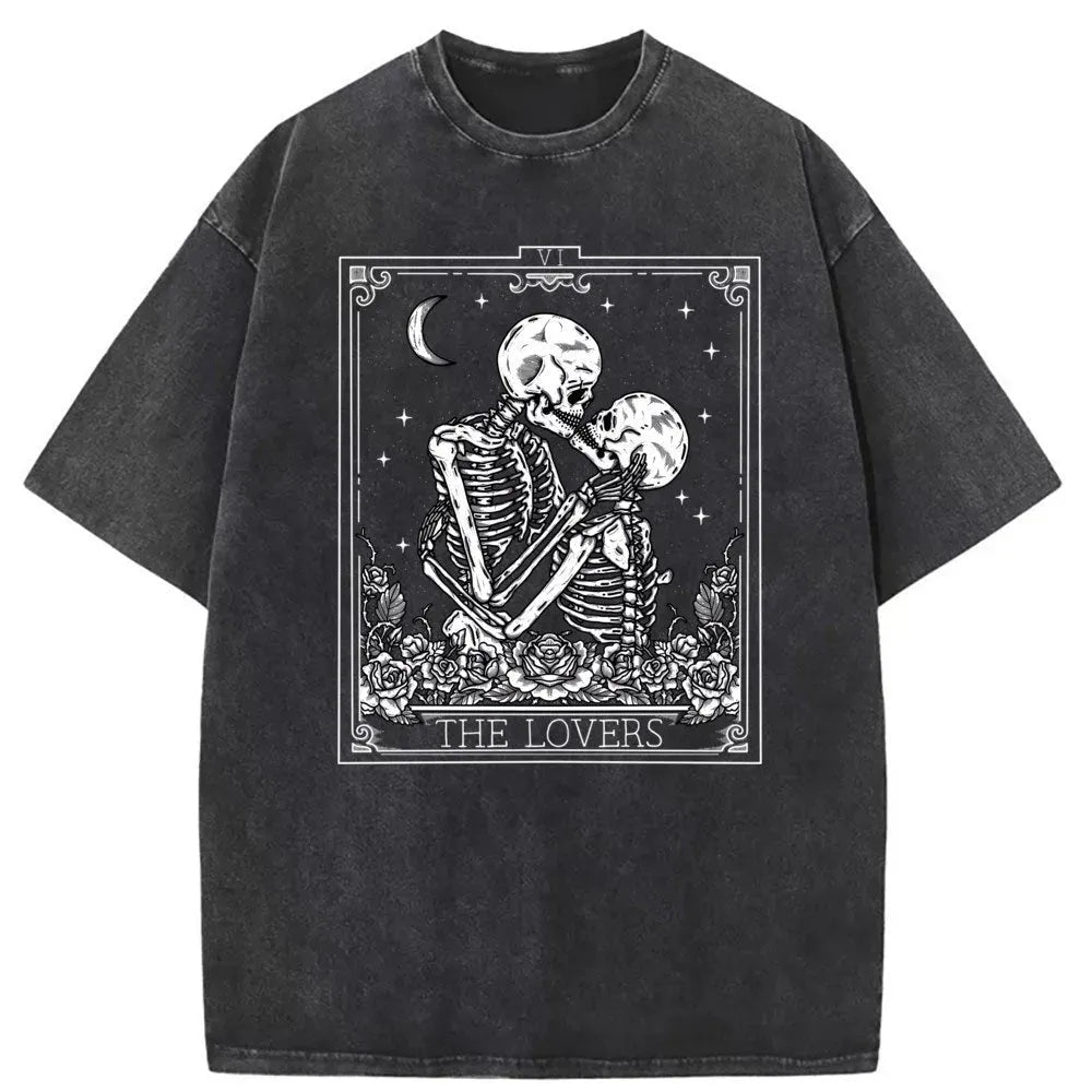 New American Retro Printed T-shirt - Bellarte Enchanté New American Retro Printed T-shirt