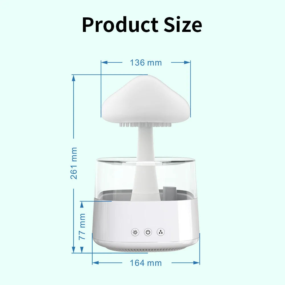 New Arrival Rain Cloud Humidifier Rain Drip Aromatherapy Essential Oil - Bellarte Enchanté New Arrival Rain Cloud Humidifier Rain Drip Aromatherapy Essential Oil