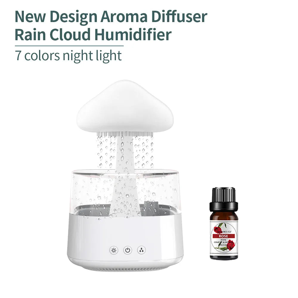 New Arrival Rain Cloud Humidifier Rain Drip Aromatherapy Essential Oil - Bellarte Enchanté New Arrival Rain Cloud Humidifier Rain Drip Aromatherapy Essential Oil