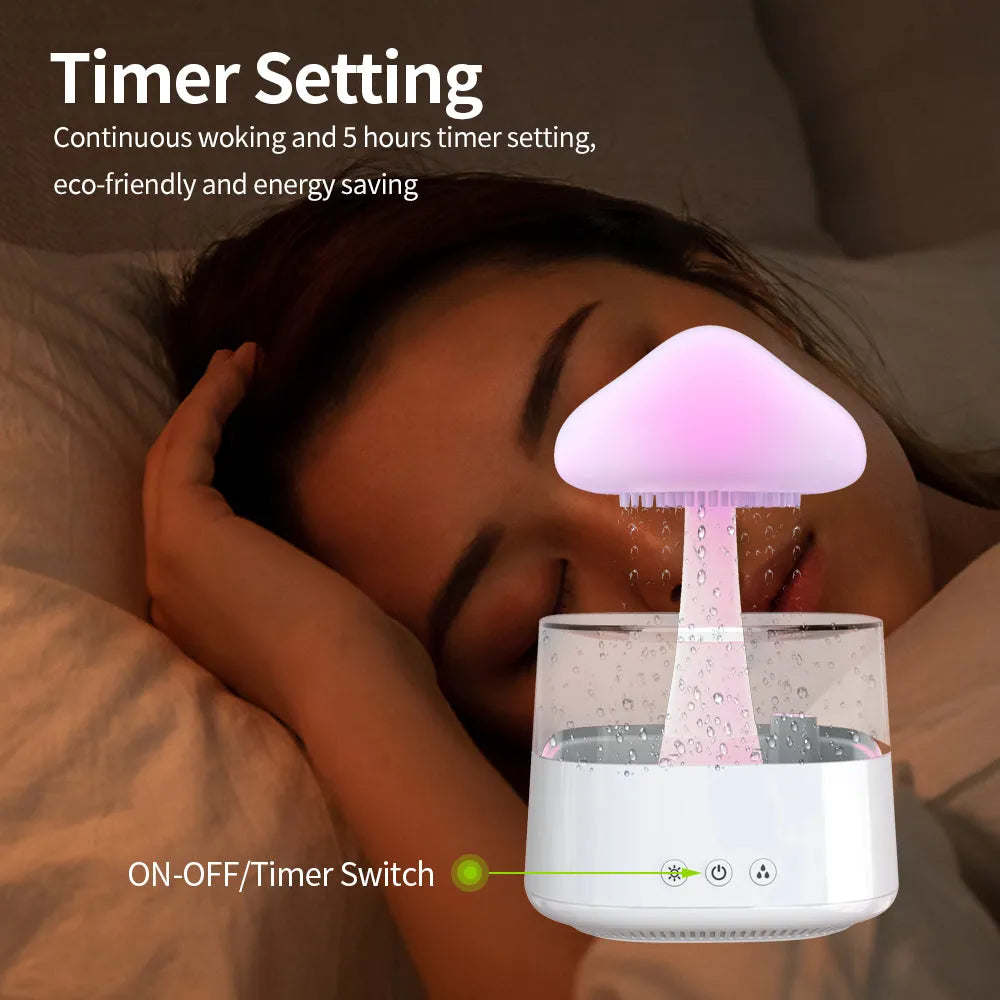 New Arrival Rain Cloud Humidifier Rain Drip Aromatherapy Essential Oil - Bellarte Enchanté New Arrival Rain Cloud Humidifier Rain Drip Aromatherapy Essential Oil