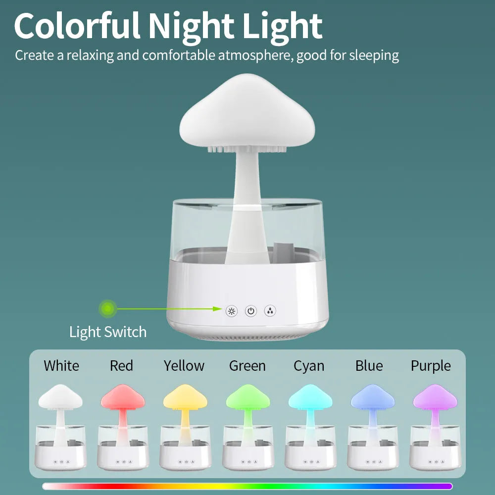New Arrival Rain Cloud Humidifier Rain Drip Aromatherapy Essential Oil - Bellarte Enchanté New Arrival Rain Cloud Humidifier Rain Drip Aromatherapy Essential Oil