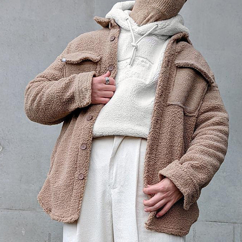New Arrivals Jackets Men Winter Fashion Solid Fleece Coats - Bellarte Enchanté New Arrivals Jackets Men Winter Fashion Solid Fleece Coats
