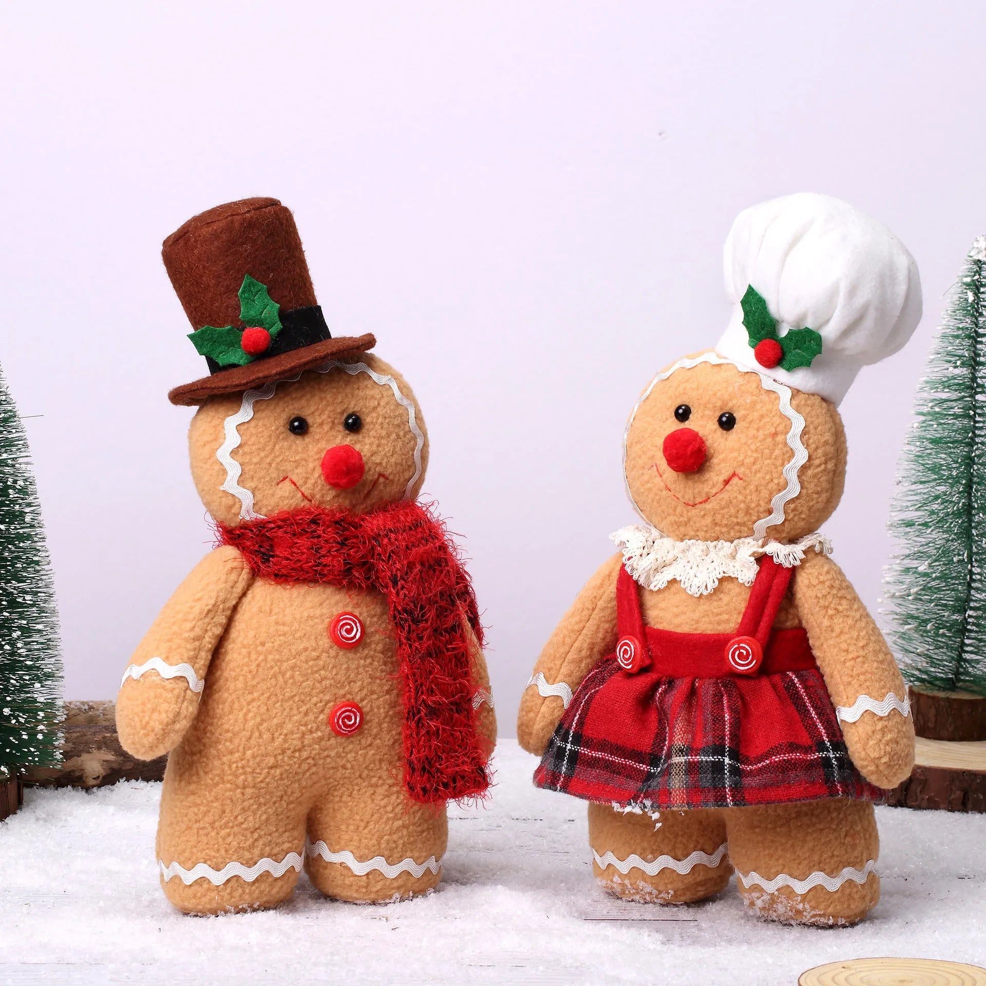 New Christmas Decoration Gingerbread Man Doll - Bellarte Enchanté New Christmas Decoration Gingerbread Man Doll