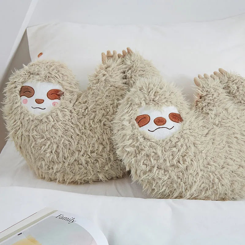 New Cute Simulation Animal Sloth Pillow Sofa Cushion - Bellarte Enchanté New Cute Simulation Animal Sloth Pillow Sofa Cushion