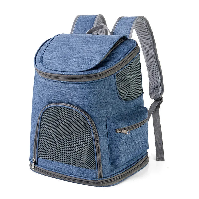 New Dog Bag Backpack Oxford Cloth Out Portable Pet Backpack Dog Shoulder Pet Bag - Bellarte Enchanté New Dog Bag Backpack Oxford Cloth Out Portable Pet Backpack Dog Shoulder Pet Bag