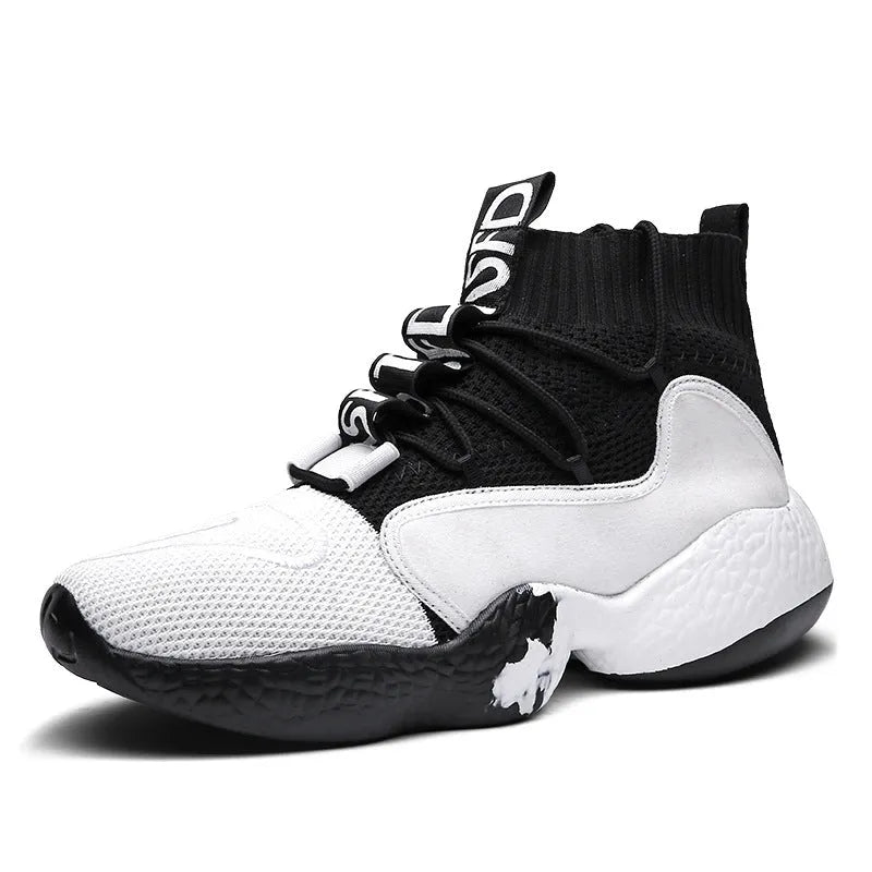 New Flying Knit Socks High-Top Men's Shoes - Bellarte Enchanté New Flying Knit Socks High-Top Men's Shoes