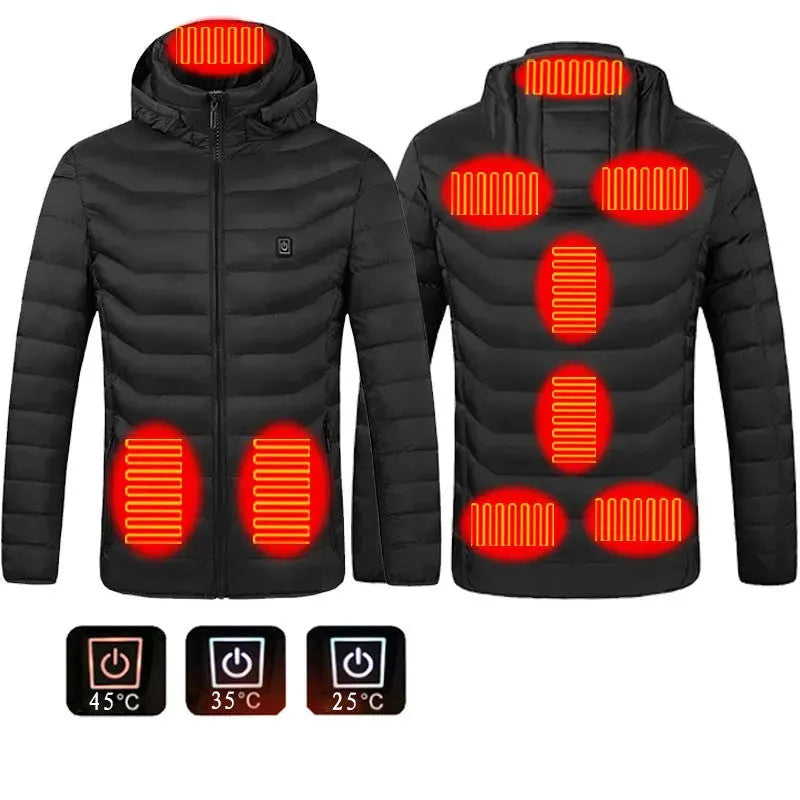 New Heated Jacket Coat USB Electric Jacket - Bellarte Enchanté New Heated Jacket Coat USB Electric Jacket