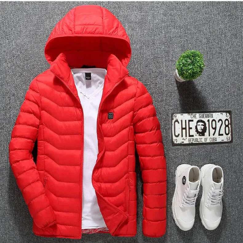 New Heated Jacket Coat USB Electric Jacket - Bellarte Enchanté New Heated Jacket Coat USB Electric Jacket