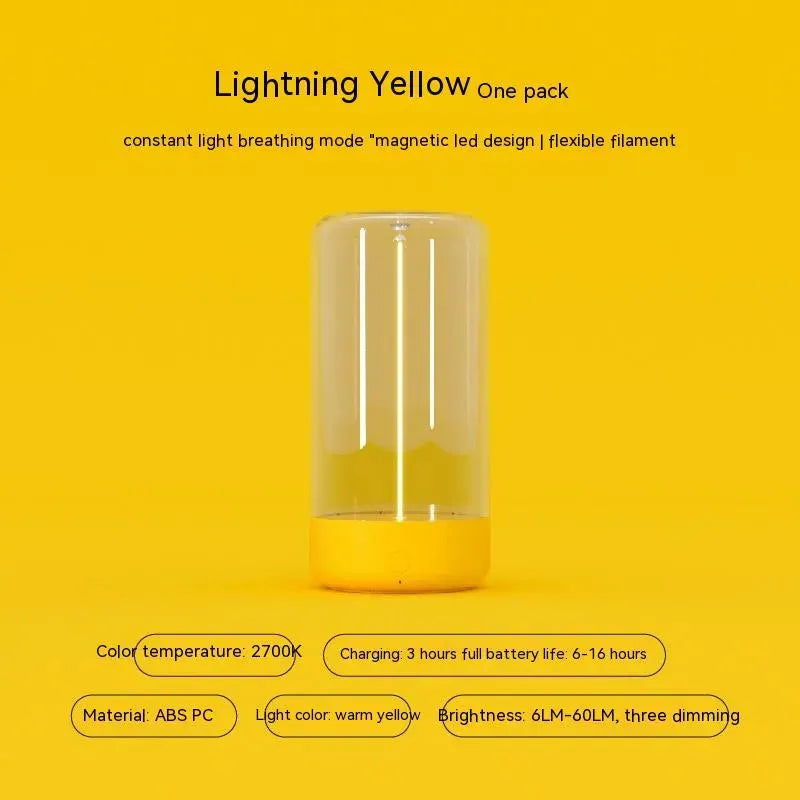 New LED Camping Light Type-c Rechargeable Portable Night - Bellarte Enchanté New LED Camping Light Type-c Rechargeable Portable Night