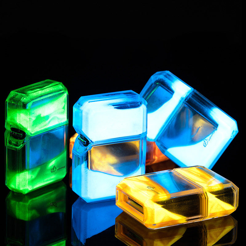 New Luminous Quicksand Windproof Lighter - Bellarte Enchanté New Luminous Quicksand Windproof Lighter