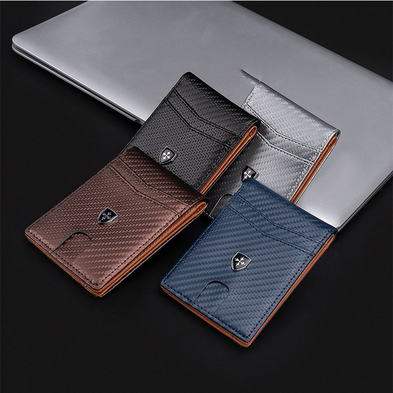 New Men's Wallet Short And Simple Two Fold - Bellarte Enchanté New Men's Wallet Short And Simple Two Fold