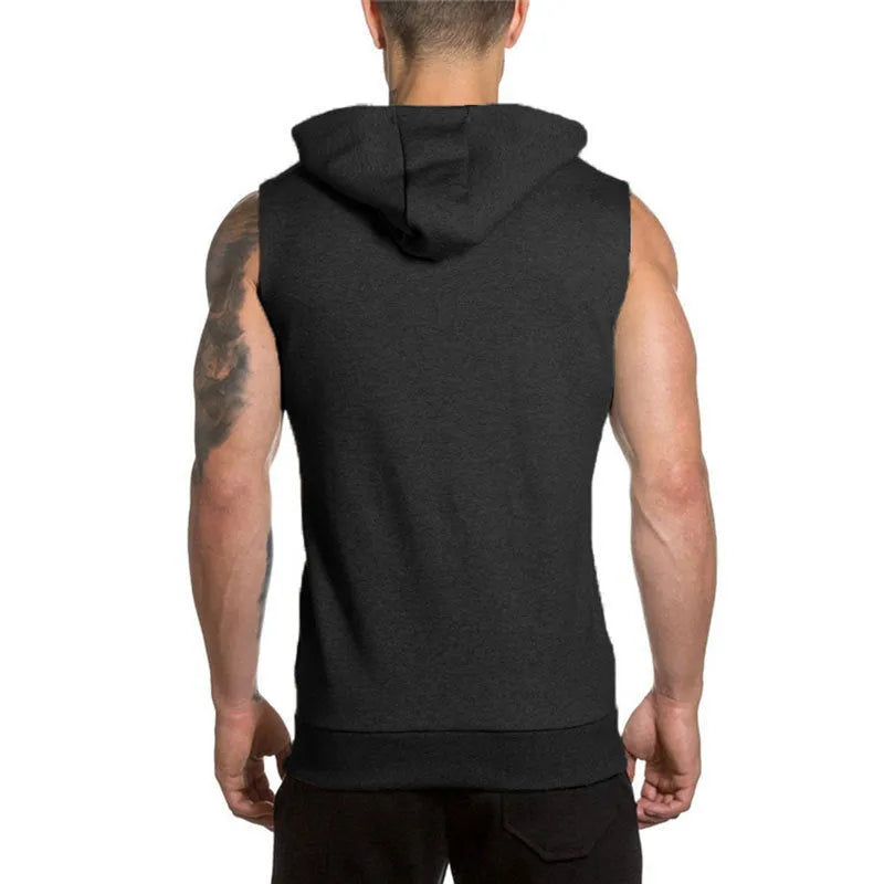 New Men's Zipper Hooded Solid Color Cardigan Sweater - Bellarte Enchanté New Men's Zipper Hooded Solid Color Cardigan Sweater