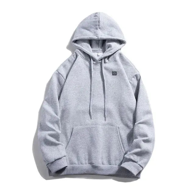 New Outdoor Electric USB Heating Sweaters Hoodies Men Winter Warm Heated Clothes Charging Heat Jacket Sportswear - Bellarte Enchanté New Outdoor Electric USB Heating Sweaters Hoodies Men Winter Warm Heated Clothes Charging Heat Jacket Sportswear