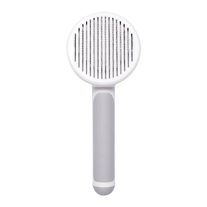 New Pet Cat Brush Hot Selling Hand-held Steel Wire Self-cleaning Comb Looper For Hair Removal - Bellarte Enchanté New Pet Cat Brush Hot Selling Hand-held Steel Wire Self-cleaning Comb Looper For Hair Removal