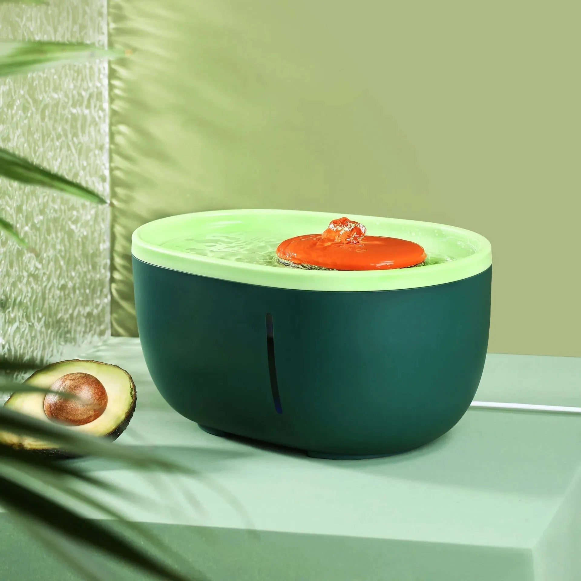 New Pet Water Dispenser LED Visual Automatic Drinking Bowl - Bellarte Enchanté New Pet Water Dispenser LED Visual Automatic Drinking Bowl