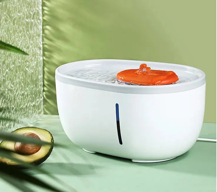 New Pet Water Dispenser LED Visual Automatic Drinking Bowl - Bellarte Enchanté New Pet Water Dispenser LED Visual Automatic Drinking Bowl