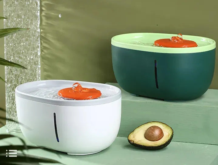 New Pet Water Dispenser LED Visual Automatic Drinking Bowl - Bellarte Enchanté New Pet Water Dispenser LED Visual Automatic Drinking Bowl