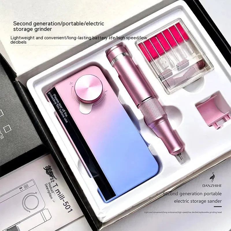 New Portable Electric Nail Polisher - Bellarte Enchanté New Portable Electric Nail Polisher