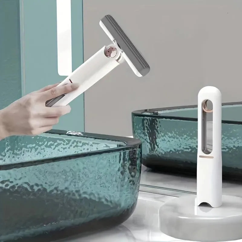 New Portable Self-NSqueeze Mini Mop, Lazy Hand Wash-Free Strong Absorbent Mop Multifunction Portable Squeeze Cleaning Mop Desk Window Glass Cleaner Kitchen Car Sponge Cleaning Mop Home Cleaning Tools - Bellarte Enchanté New Portable Self-NSqueeze Mini Mop, Lazy Hand Wash-Free Strong Absorbent Mop Multifunction Portable Squeeze Cleaning Mop Desk Window Glass Cleaner Kitchen Car Sponge Cleaning Mop Home Cleaning Tools