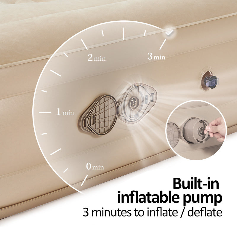 New Pvc Elevated Air Mattress - Bellarte Enchanté New Pvc Elevated Air Mattress