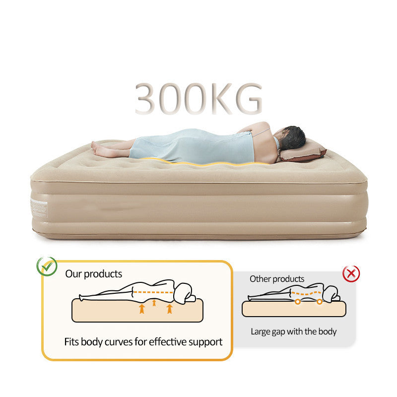 New Pvc Elevated Air Mattress - Bellarte Enchanté New Pvc Elevated Air Mattress