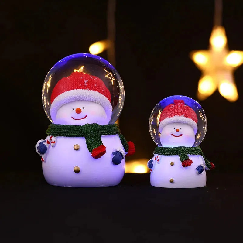 New Santa Claus Crystal Ball With Lights - Bellarte Enchanté New Santa Claus Crystal Ball With Lights
