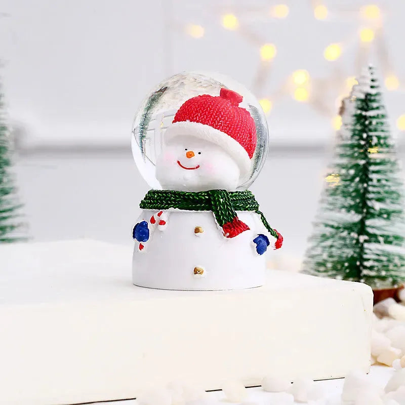 New Santa Claus Crystal Ball With Lights - Bellarte Enchanté New Santa Claus Crystal Ball With Lights